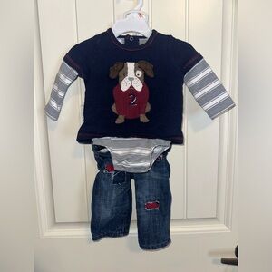 Mud pie doggy outfit